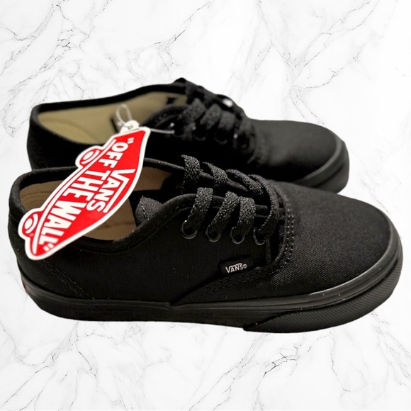 Vans Authentic Toddler Shoes Unisex Black Size 10 - Picture 4 of 5